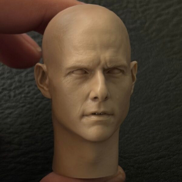 Tom Cruise - 1/6 Scale Unpainted Action Figure Head Sculpt