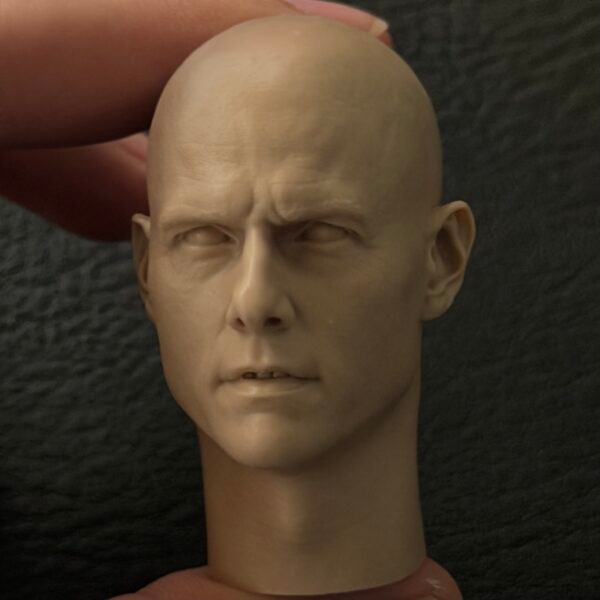 Tom Cruise - 1/6 Scale Unpainted Action Figure Head Sculpt