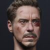 Pre-Sale Robert Downey Jr. IronMan 1/6 Scale Custom Painted Action Figure Head Sculpt