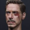 Pre-Sale Robert Downey Jr. IronMan 1/6 Scale Custom Painted Action Figure Head Sculpt