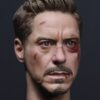 Pre-Sale Robert Downey Jr. IronMan 1/6 Scale Custom Painted Action Figure Head Sculpt