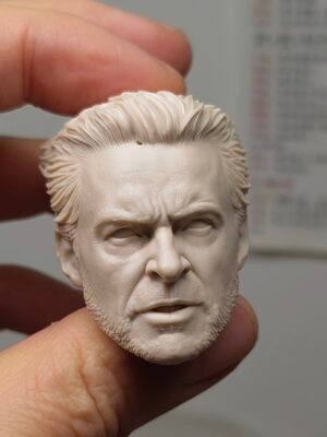 主图_01 Wolverine - 1/6 Scale Unpainted Action Figure Head Sculpt