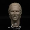 主图_01 Christian Bale Batman - 1/6 Scale Unpainted Action Figure Head Sculpt