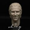 主图_02 Christian Bale Batman - 1/6 Scale Unpainted Action Figure Head Sculpt