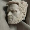 Wolverine - 1/6 Scale Unpainted Action Figure Head Sculpt