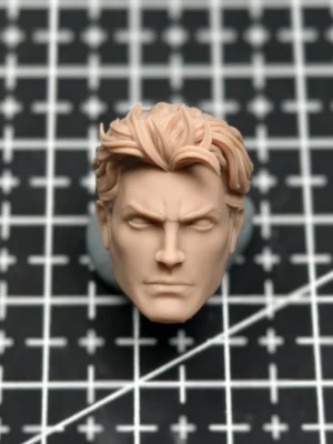 Spider-Man Peter Parker - 1/12 Scale Unpainted Action Figure Head Parts