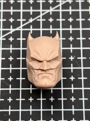 Noel Batman - 1/12 Scale Unpainted Action Figure Head Parts