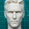Christian Bale Batman - 1/6 Scale Unpainted Action Figure Head Sculpt