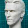 Christian Bale Batman - 1/6 Scale Unpainted Action Figure Head Sculpt