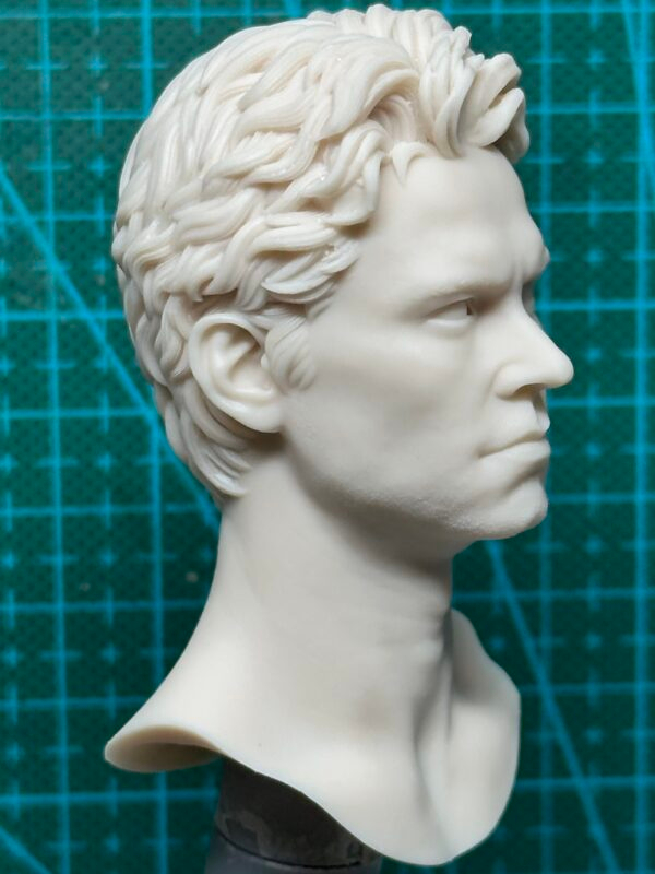 Paul Walker - 1/6 Scale Unpainted Action Figure Head Sculpt