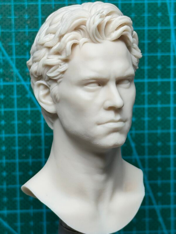 Paul Walker - 1/6 Scale Unpainted Action Figure Head Sculpt