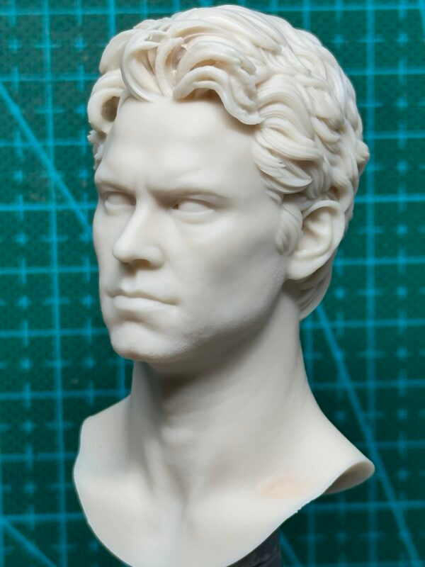 Paul Walker - 1/6 Scale Unpainted Action Figure Head Sculpt