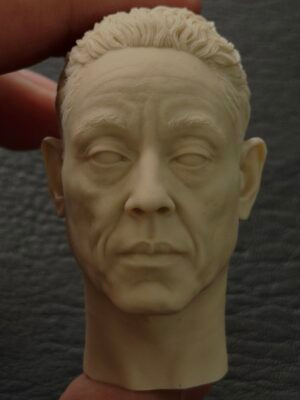 Breaking Bad Giancarlo Esposito - 1/6 Scale Unpainted Action Figure Head Sculpt