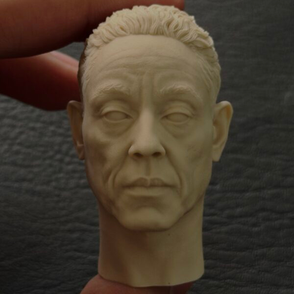 主图_01 Breaking Bad Giancarlo Esposito - 1/6 Scale Unpainted Action Figure Head Sculpt