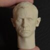主图_01 Daniel Craig James Bond - 1/6 Scale Unpainted Action Figure Head Sculpt