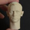 主图_01 Daniel Craig James Bond - 1/6 Scale Unpainted Action Figure Head Sculpt