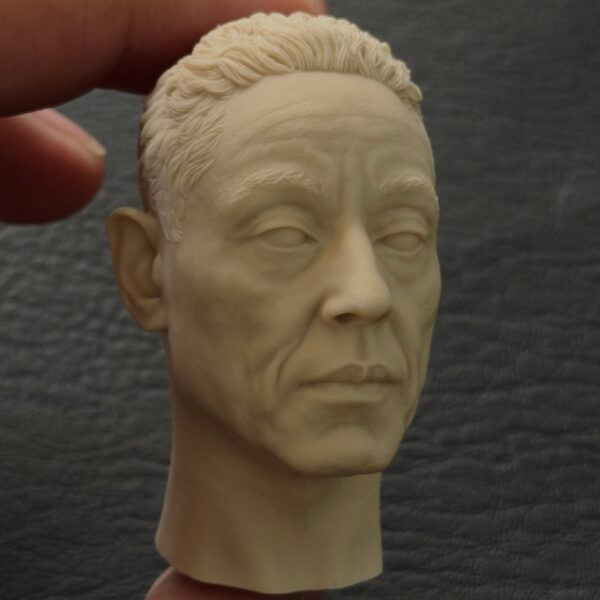 主图_02 Breaking Bad Giancarlo Esposito - 1/6 Scale Unpainted Action Figure Head Sculpt