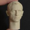 主图_02 Daniel Craig James Bond - 1/6 Scale Unpainted Action Figure Head Sculpt