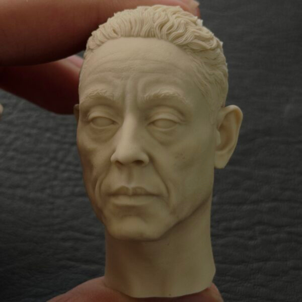 主图_03 Breaking Bad Giancarlo Esposito - 1/6 Scale Unpainted Action Figure Head Sculpt