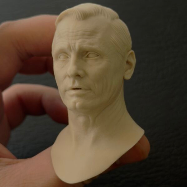 Viggo Mortensen - 1/6 Scale Unpainted Action Figure Head Sculpt