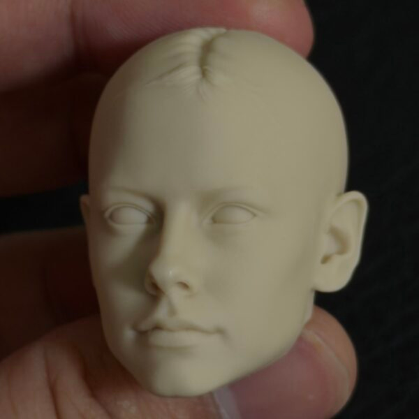 主图_03 Avril Ramona Lavigne - 1/6 Scale Unpainted Action Figure Head Sculpt