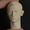 主图_03 Daniel Craig James Bond - 1/6 Scale Unpainted Action Figure Head Sculpt
