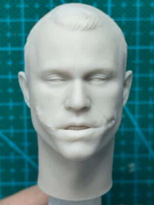 Heath Ledger Joker - 1/6 Scale Unpainted Action Figure Head Sculpt