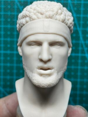 主图_01 NBA Klay Thompson - 1/6 Scale Unpainted Action Figure Head Sculpt