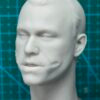 主图_02 (1) Heath Ledger Joker - 1/6 Scale Unpainted Action Figure Head Sculpt