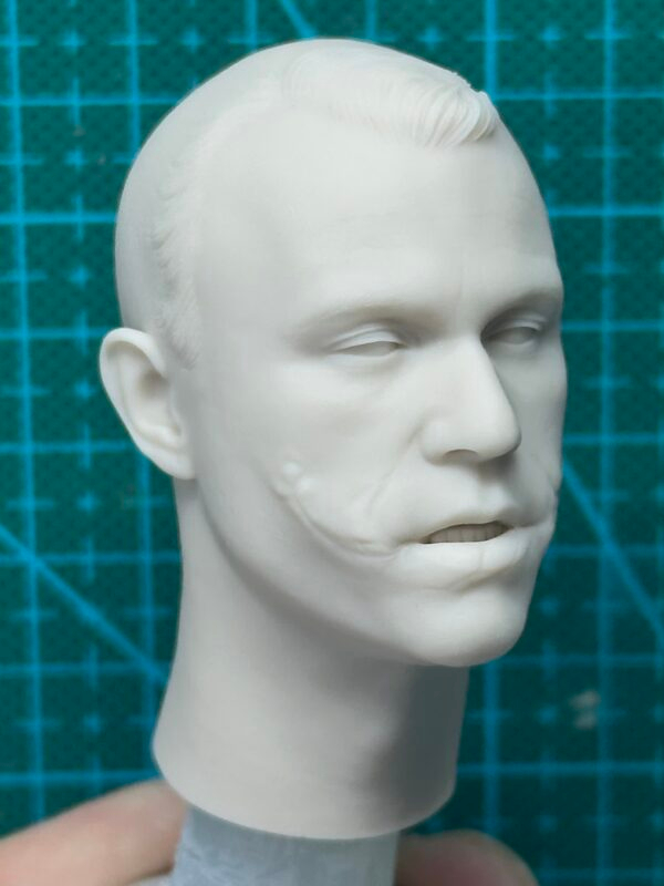 主图_04 (1) Heath Ledger Joker - 1/6 Scale Unpainted Action Figure Head Sculpt