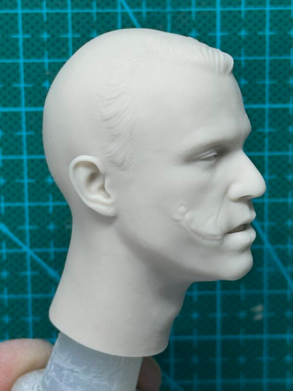 主图_05 (1) Heath Ledger Joker - 1/6 Scale Unpainted Action Figure Head Sculpt