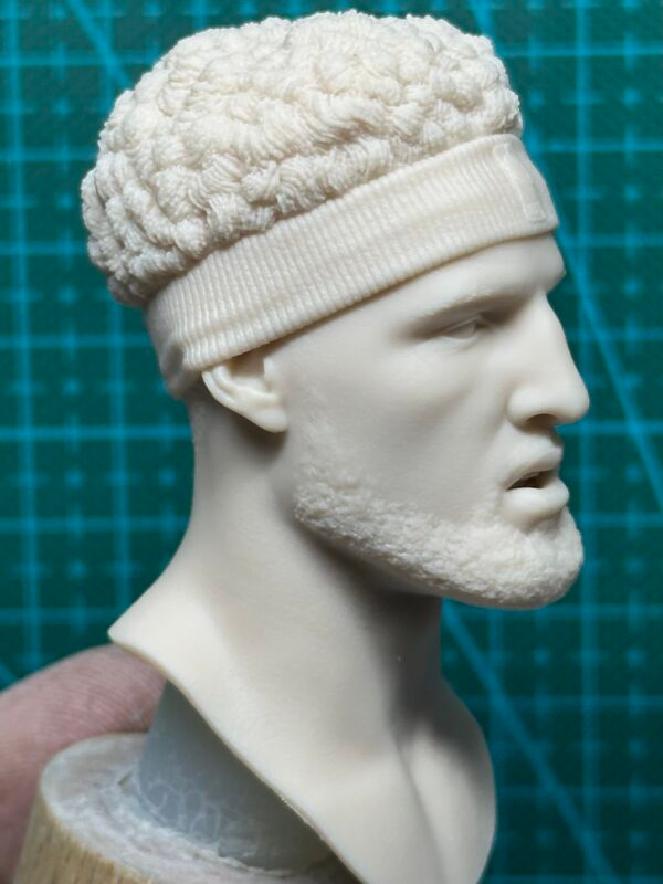 主图_05 NBA Klay Thompson - 1/6 Scale Unpainted Action Figure Head Sculpt