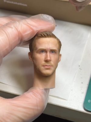 In Stock Ryan Gosling - 1/6 Scale Custom Painted Action Figure Head Sculpt