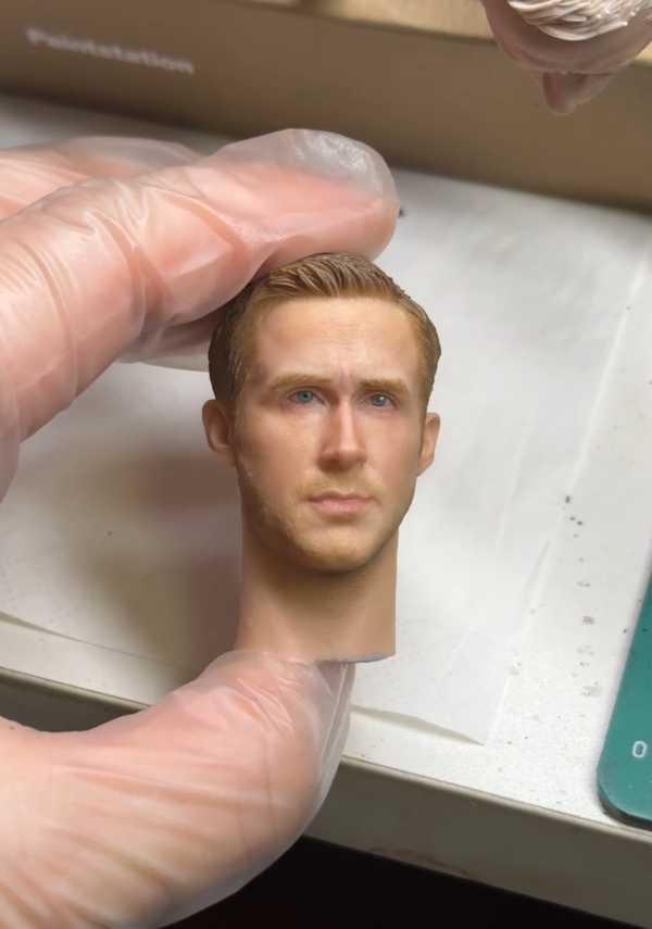 Pre Sale Ryan Gosling - 1/6 Scale Custom Painted Action Figure Head Sculpt