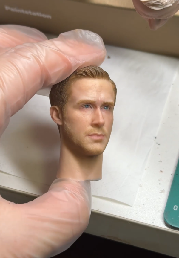 Pre Sale Ryan Gosling - 1/6 Scale Custom Painted Action Figure Head Sculpt
