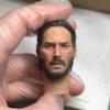 In Stock John Wick - 1/6 Scale Custom Painted Action Figure Head Sculpt