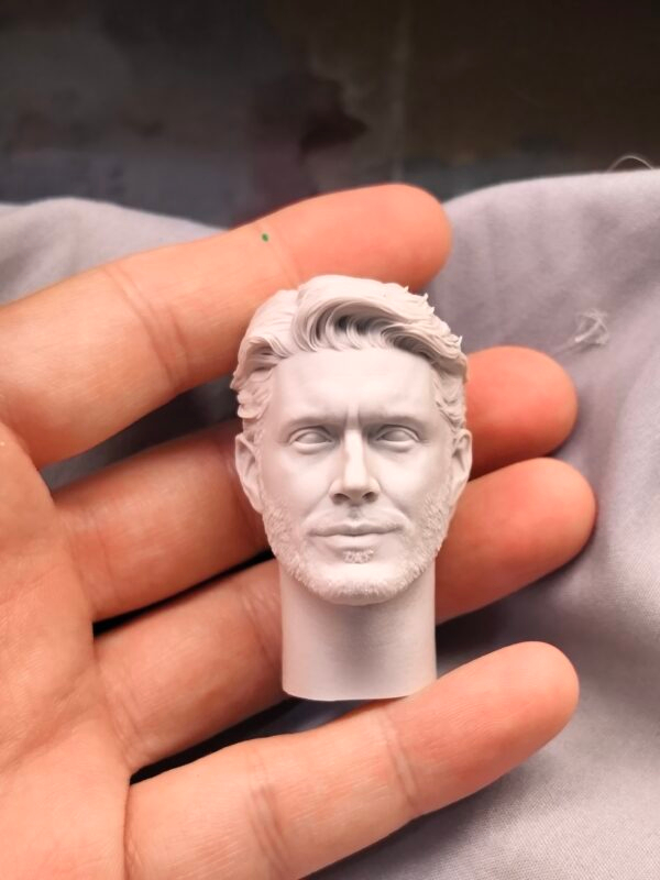 Soldier Boy Jensen Ackles - 1/6 Scale Unpainted Action Figure Head Sculpt
