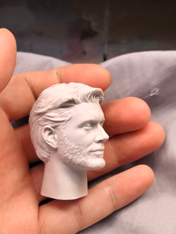 Soldier Boy Jensen Ackles - 1/6 Scale Unpainted Action Figure Head Sculpt