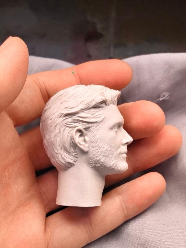 Soldier Boy Jensen Ackles - 1/6 Scale Unpainted Action Figure Head Sculpt