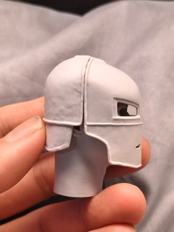 Tony Stark Ironman - 1/6 Scale Unpainted Action Figure Head Sculpt