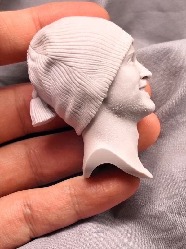 Aaron Paul - 1/6 Scale Unpainted Action Figure Head Sculpt