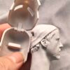 Tony Stark Ironman - 1/6 Scale Unpainted Action Figure Head Sculpt