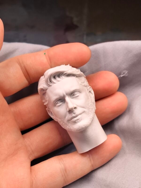 Soldier Boy Jensen Ackles - 1/6 Scale Unpainted Action Figure Head Sculpt