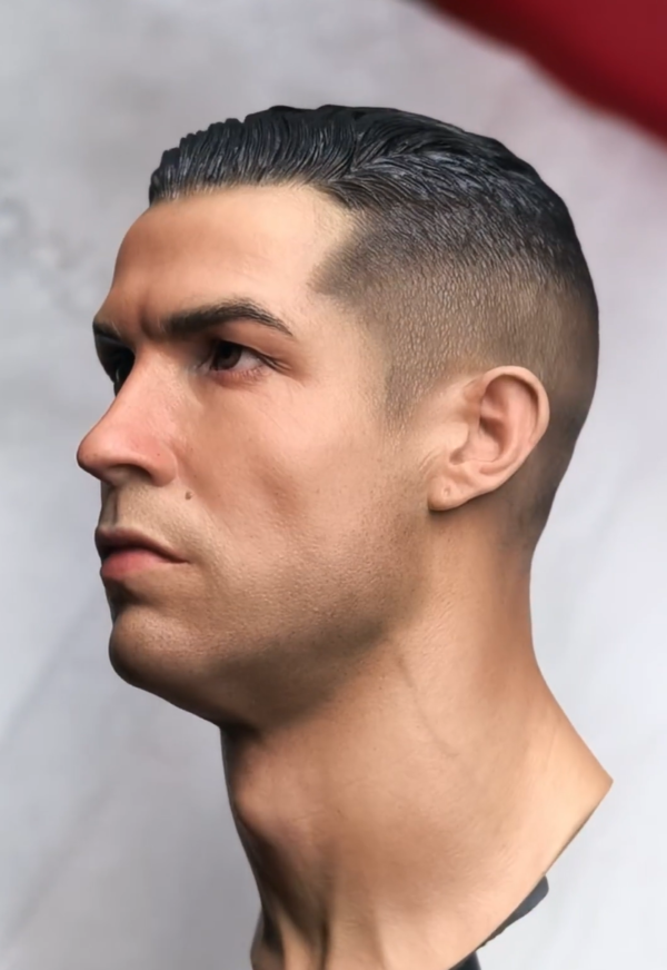 In Stock Cristiano Ronaldo 2026 - 1/6 Scale Custom Painted Action Figure Head Sculpt