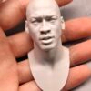 Michael Jordan - 1/6 Scale Unpainted Action Figure Head Sculpt