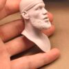 主图_02 NBA LeBron James - 1/6 Scale Unpainted Action Figure Head Sculpt