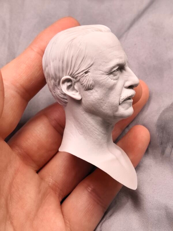 Saul Goodman - 1/6 Scale Unpainted Action Figure Head Sculpt