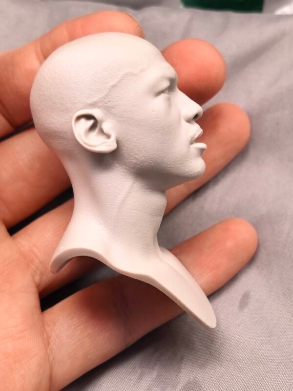 Michael Jordan - 1/6 Scale Unpainted Action Figure Head Sculpt