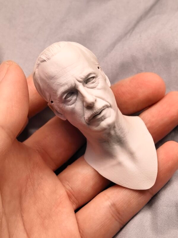 Saul Goodman - 1/6 Scale Unpainted Action Figure Head Sculpt