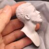 NBA Stephen Curry - 1/6 Scale Unpainted Action Figure Head Sculpt